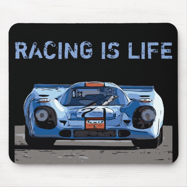 RACING IST LEBEN MOUSEPAD (Vorne)