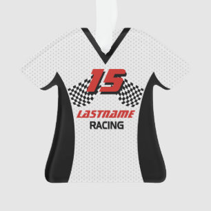 Racing Jersey Foto Keepake Ornament