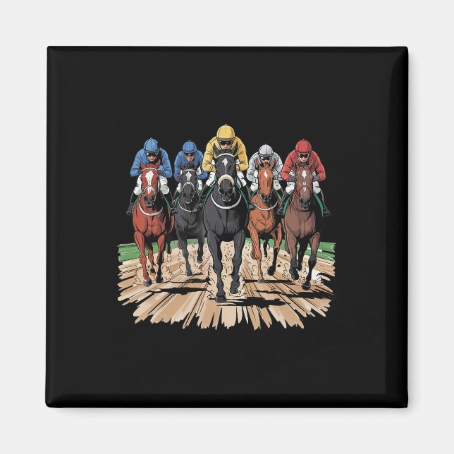 Racing Jockey Racer Der Magnet (Vorne)