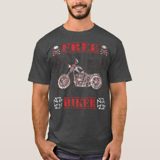 Racing Motorrad-Racing Motorrad Riker Rocker Motor T-Shirt