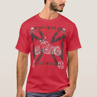 Racing Motorrad-Racing Motorrad Riker Rocker Motor T-Shirt