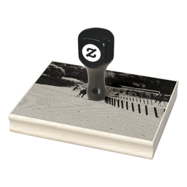 Racing Muddy Track Grunge Gummistempel (Stempel)