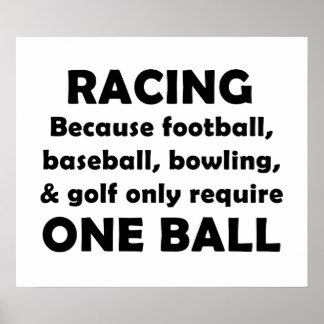 Racing Poster