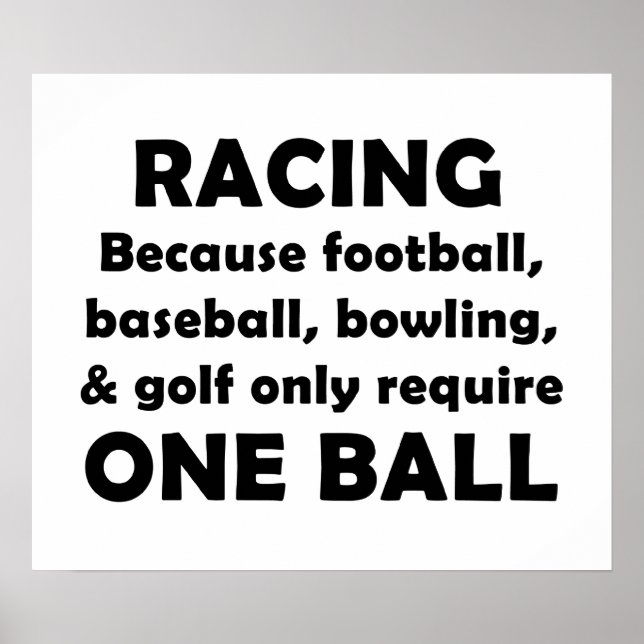 Racing Poster (Vorne)