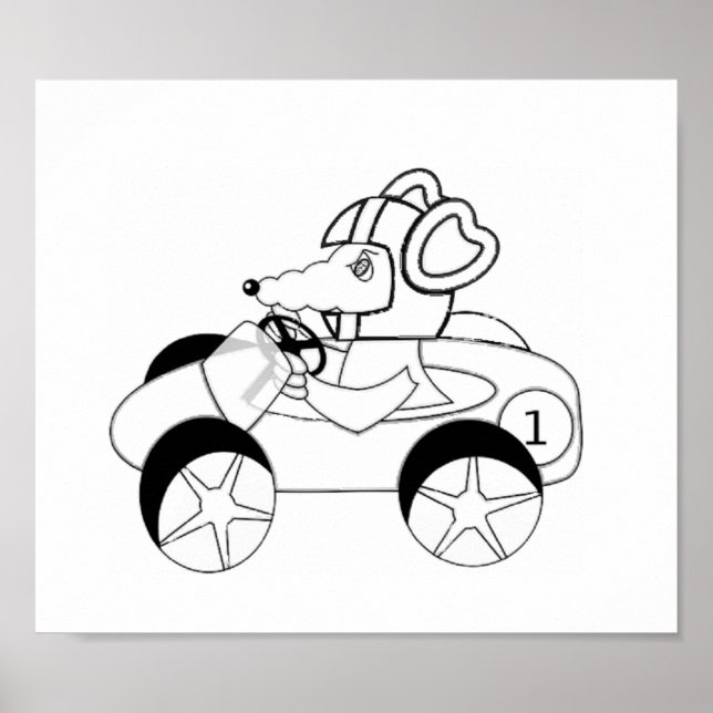 Racing Poster (Vorne)