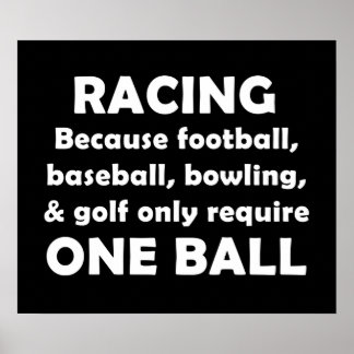 Racing Poster