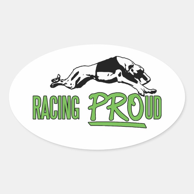 Racing PROud Aufkleber (Vorderseite)