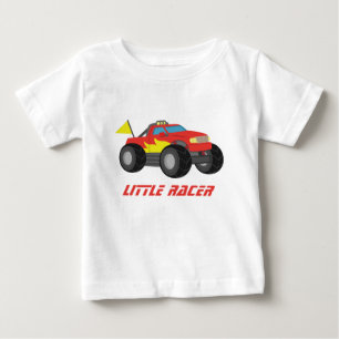 Racing Red Monster Truck, für Baby Boys T-shirt