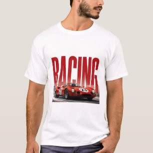 Racing-Redaktionsleistungsgrafik T-Shirt