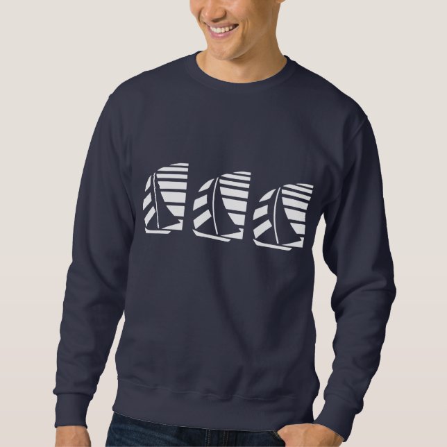Racing Segelboote T - Shirt (Vorderseite)