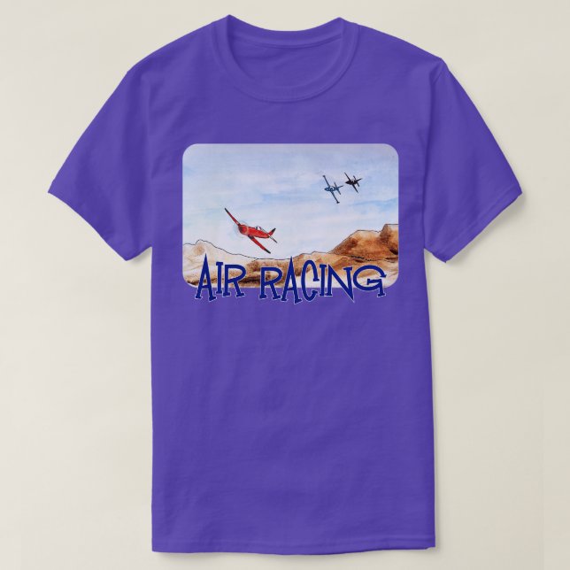 Racing Sky Racing Pilot Rennen T-Shirt (Design vorne)