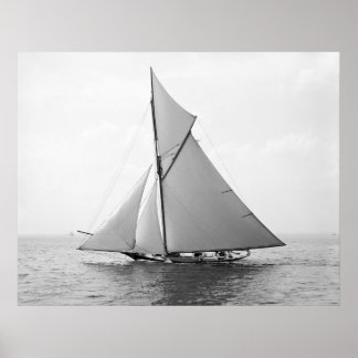Racing Sloop Oweene, 1891 Poster