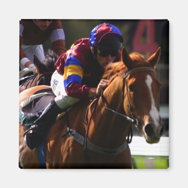 Racing Square Magnet (Vorne)