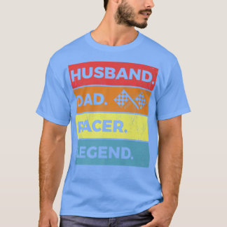 Racing Vater Vintager Husband Vater Racer Legend R T-Shirt