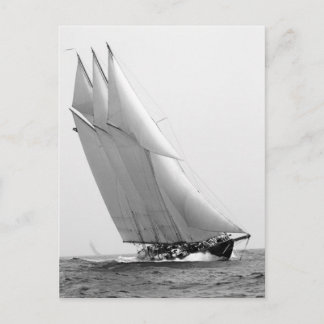 Racing Yacht Atlantic, 1904 Postkarte
