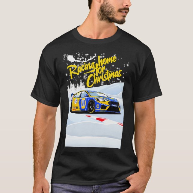 Racing Zuhause For Christmas (Sutton) T-Shirt (Vorderseite)