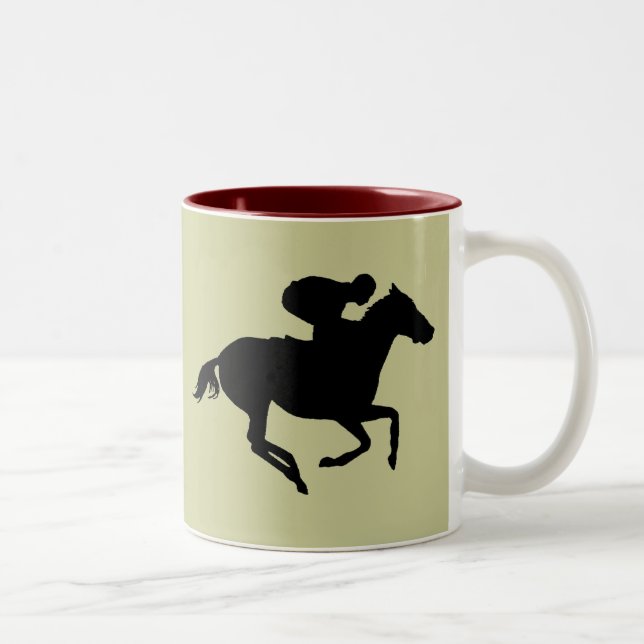Racing Zweifarbige Tasse (Rechts)