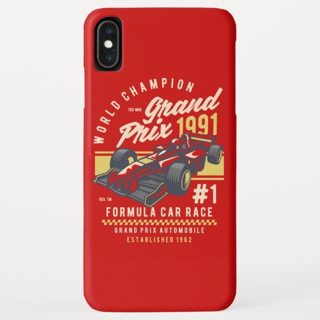Racingwagen des Weltmeisters | Sport Case-Mate iPhone Hülle (Rückseite)