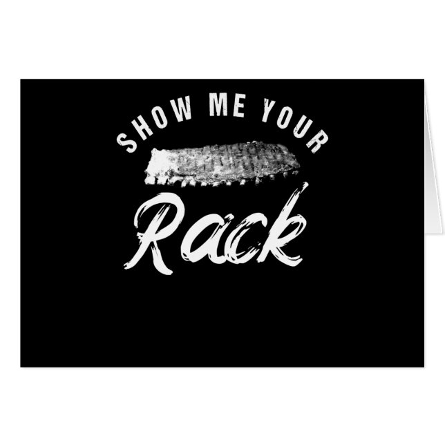 Rack anzeigen | Funny Sgeräucherte GRILLEN Ribs Lo (Vorderseite (Horizontal))