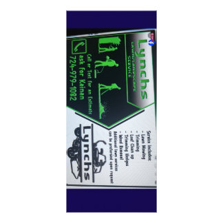 Rack Card Werbekarte