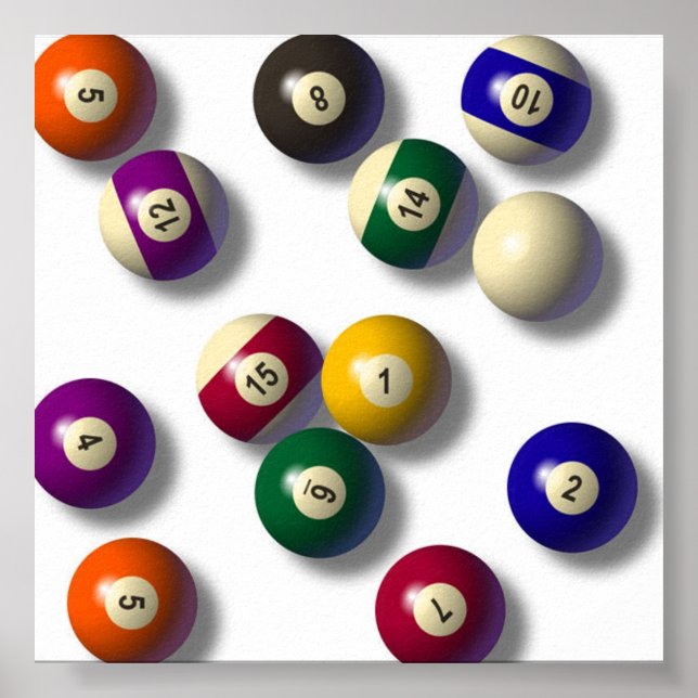 Rack 'Em Poster (Vorne)