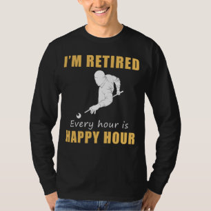 Rack Em Up for Retirement Fun! Unglaublich witzig T-Shirt
