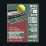 Racket & Ball, Tennisunterricht/Klassenwerbung Flyer<br><div class="desc">Racket & Ball,  Tennisunterricht/Kurse Werbung Flyer durch den Business Card Store.</div>