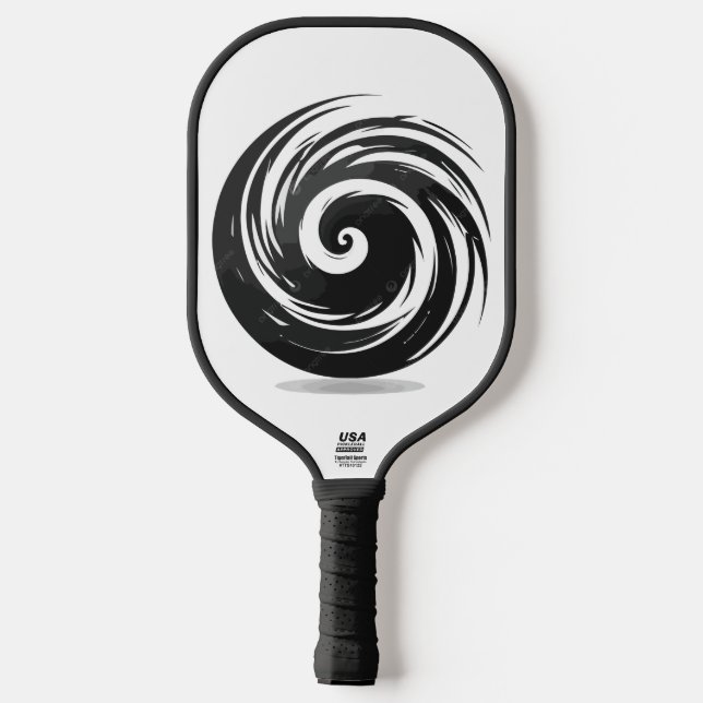 Racket hilft Konzentration Pickleball Schläger (Rückseite)