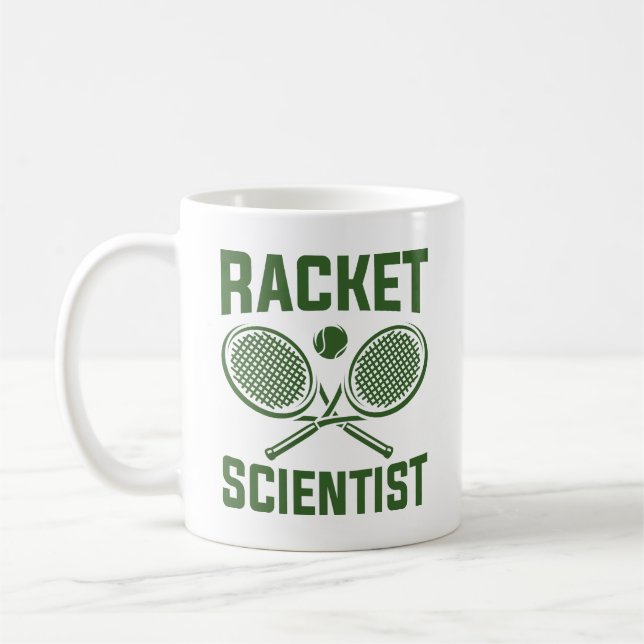 Racket Scientist Kaffeetasse (Links)