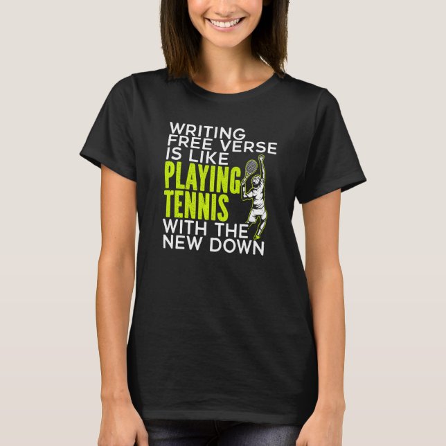 Racket Tennis Ball Tennis PlayersTennis T-Shirt (Vorderseite)