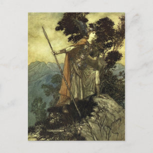 Rackham's Valkyrie Postkarte
