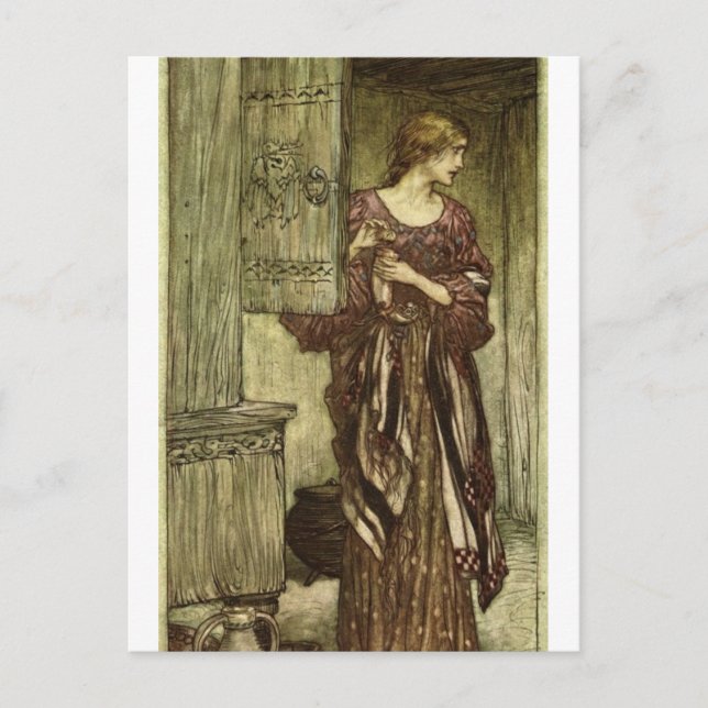 Rackham's Valkyrie Postkarte (Vorderseite)