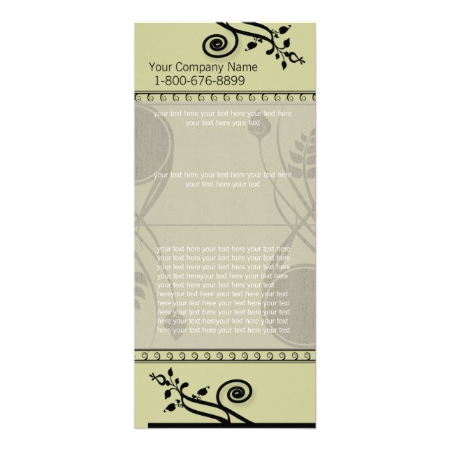 Rackkarte drehen werbekarte (Vorne)