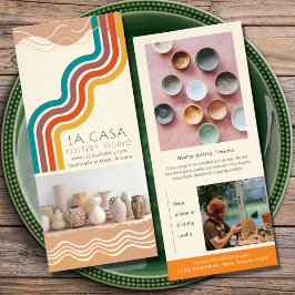 Rackkarte für das kreative Marketing der Mitte des Werbekarte