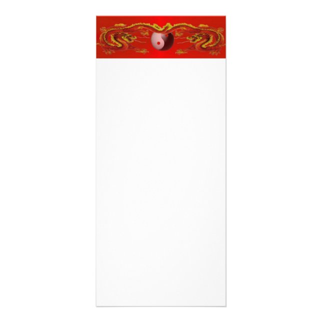 Rackkarte für Feuerdrachen Werbekarte (Vorne)