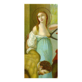 Rackkarte Nr. 3 von St. Agatha (M 003) Werbekarte