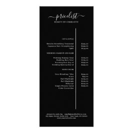 Rackkarte Werbekarte