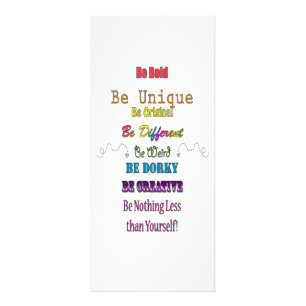 Rackkarten Werbekarte