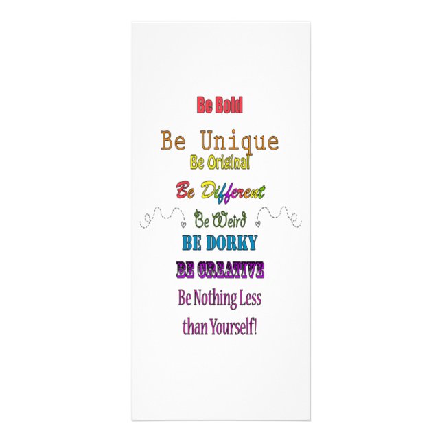 Rackkarten Werbekarte (Vorne)