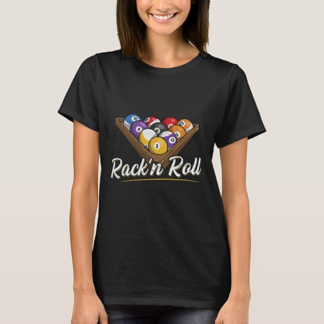 Rackn Roll Pup für einen Poll-Player T-Shirt (Vorderseite)