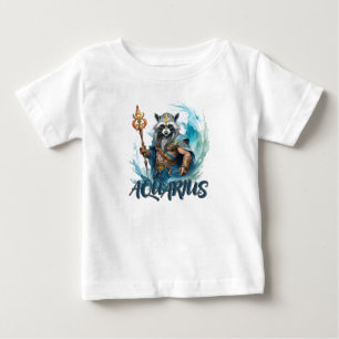 Racon Aquarius, Tierkreiszeichen Baby T-shirt