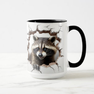 Racon in einer knackigen Wand Tasse
