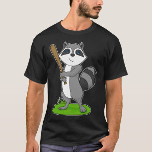Racoon Baseball Baseball T-Shirt