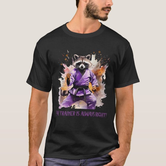 Racoon-Coach, Sport T-Shirt (Vorderseite)