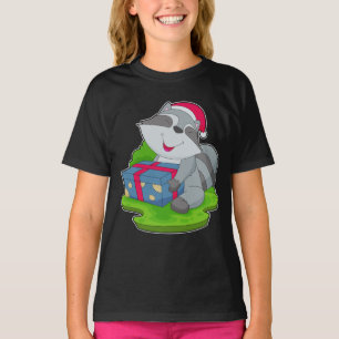 Racoon Weihnachtspaket T-Shirt