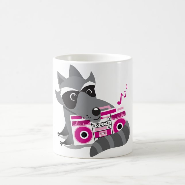 Racoonfelsen Kaffeetasse (Mittel)