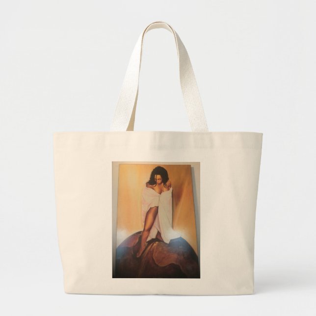 Racquel Evans Tote Bag Jumbo Stoffbeutel (Vorne)