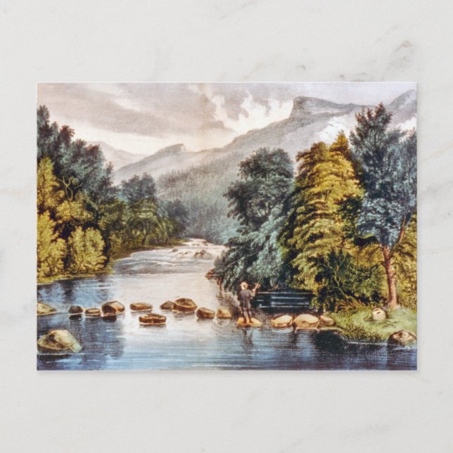 Racquet River—Adirondacks Postcard Postkarte (Vorderseite)