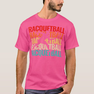 Racquet Sport und Team Sport Boys Racquetball Funn T-Shirt