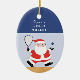 Racquetball Collectible Keramik Ornament